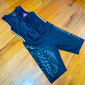 Size XL Mens Adidas Pro Elite Rheon Sleeveless Speedsuit Running Purple IN1132